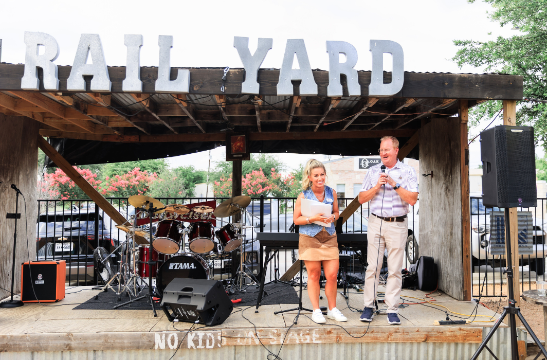 Mayor Cheney supporting local musicians and Melody of Hope Live in Frisco Texas